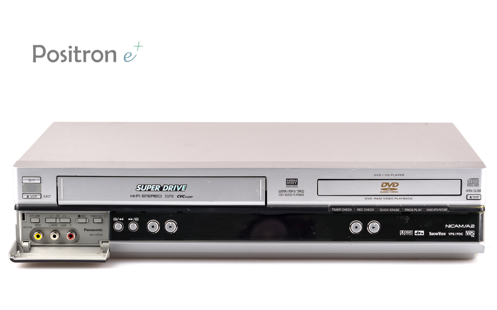 Chaise longue verzameling Beschaven Panasonic NV-VP30 DVD VHS Kombination | Positron-e