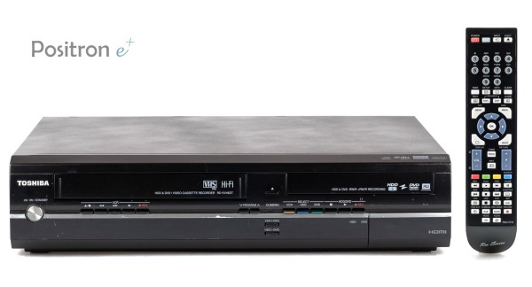 Toshiba RD-XV48DT-K-TB VHS DVD HDD Recorder Kombination