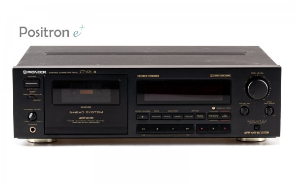 Pioneer CT-676 3-Kopf Tape deck