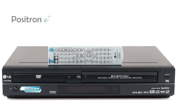 LG DVS7905B DVD-Player VHS Videorecorder schwarz