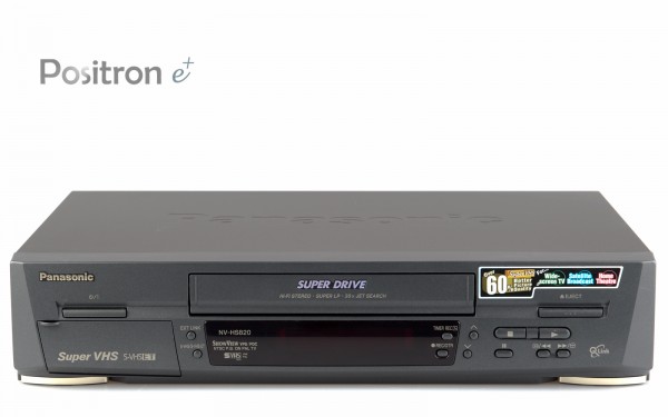 Panasonic NV-HS820 SVHS Videorecorder schwarz