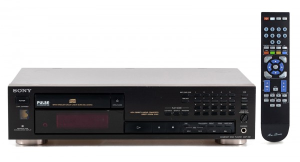 Sony CDP-591 CD Player schwarz