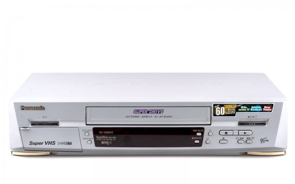 Panasonic NV-HS820 SVHS Videorecorder silber