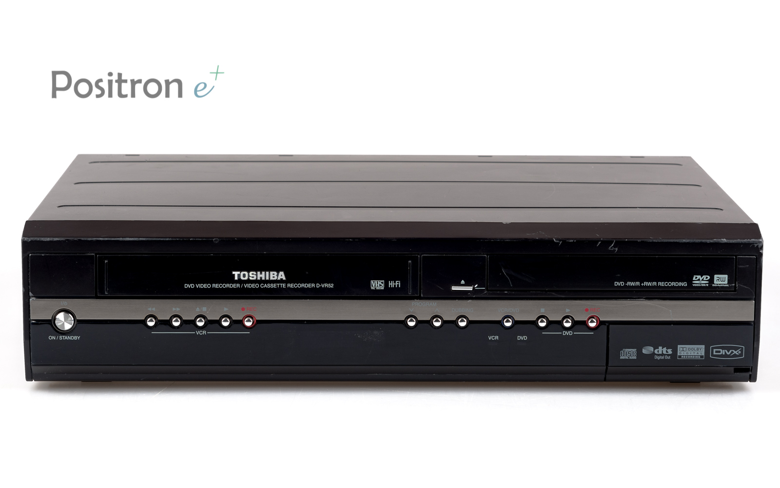 Wreed Vrijgekomen Seminarie Toshiba D-VR52K-TF DVD VHS Recorder Kombination | Positron-e