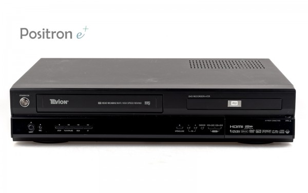 Tevion MD81664 schwarz VHS DVD Recorder Kombination
