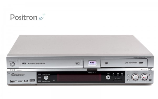 Pioneer DVR-RT602H VHS DVD HDD Recorder