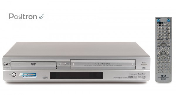 LG DVS7905S DVD-Player VHS-Videorecorder silber