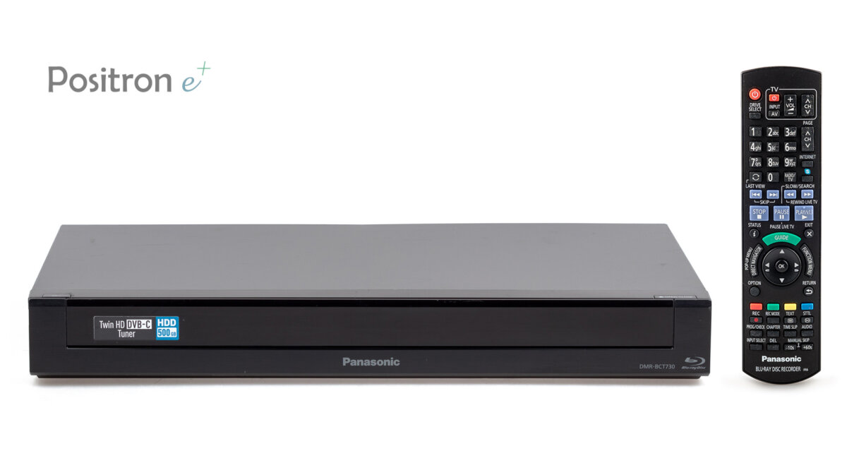 Registratore 3D Blu-ray Panasonic DMR-BCT940EG – Triple Tuner DVB-C, 2TB HD, Wi-Fi, 4K, HbbTV, Nero
