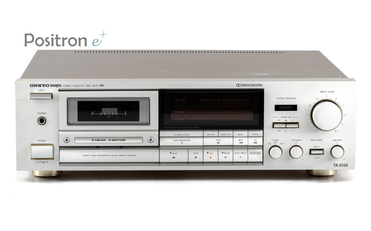 Buy Onkyo TA-2550 3-head cassette deck with 3-motors, 199,00 €