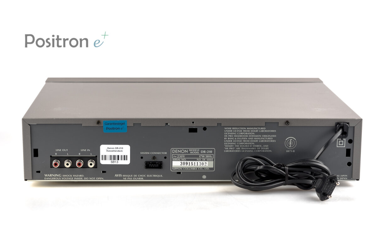 Buy denon DR-210 cassette deck refurbished, 199,00 €