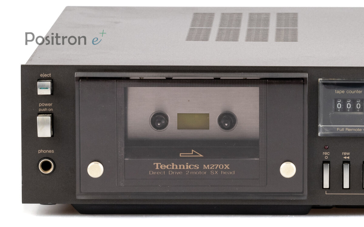 Technics RS-M270X cassette deck in the Positron-e shop, 239,00 €