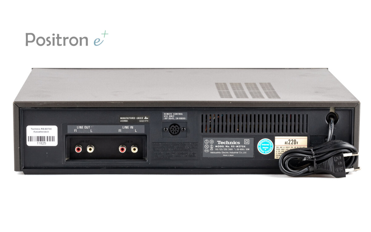 Technics RS-M270X cassette deck in the Positron-e shop, 239,00 €