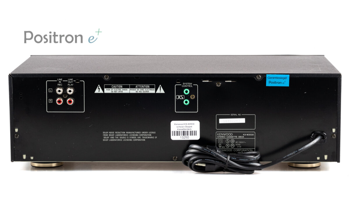 Buy Kenwood KX-W2030 double cassette deck, 139,00 €