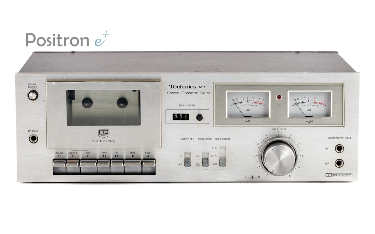 Technics RS-M7 cassette deck in the positron-e shop, 189,00 €