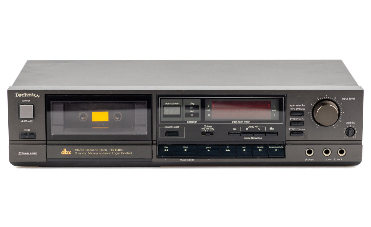 Technics テクニクス RS-B405 カセットデッキ　ジャンク品 Technics RS-B405 Kassettendeck Buy in the Positron-E Shop, 189,00 €