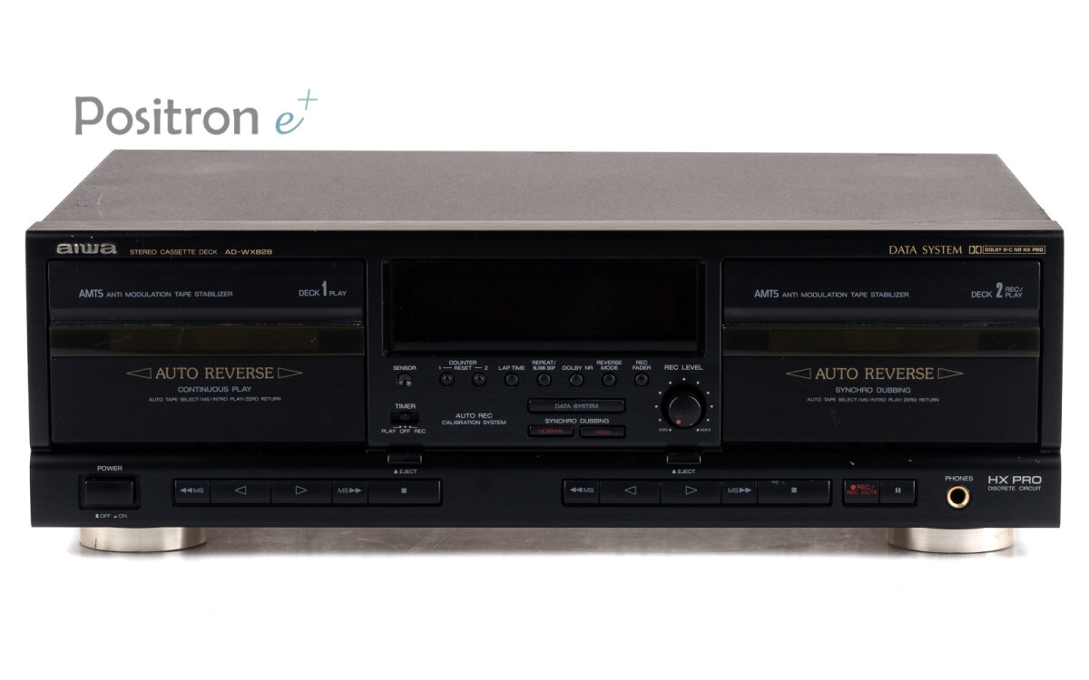 Buy aiwa ad-wx828 double cassette deck, 165,00 €