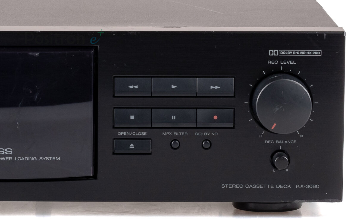 Buy Kenwood KX-3080 cassette deck in the positron-e shop, 139,00 €