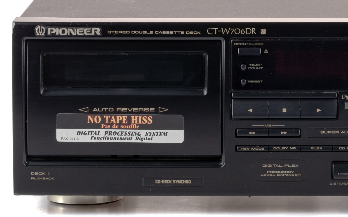 Buy Pioneer CT-W706DR double cassette deck, 199,00 €