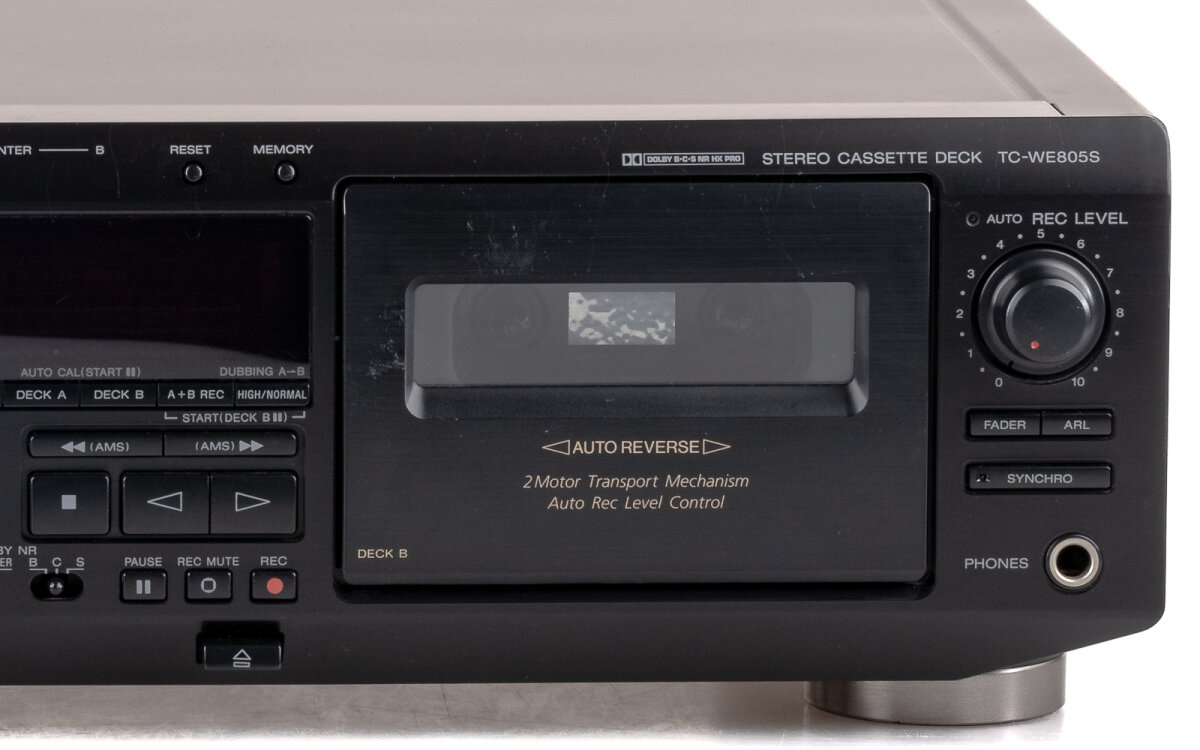 Buy Sony TC-WE805S double cassette deck | Positron-e, 279,00 €