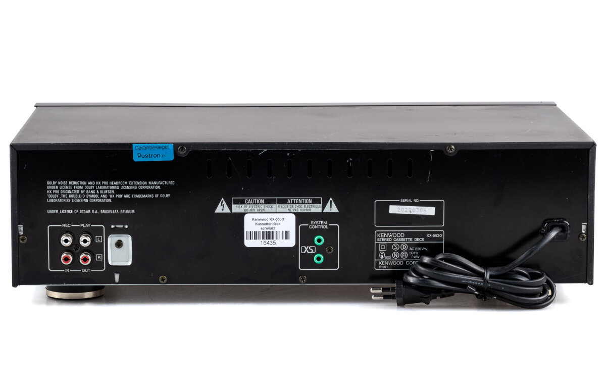 Buy Kenwood KX-5530 cassette deck | Positron-e, 219,00 €