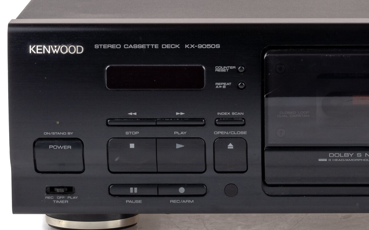 Buy Kenwood KX-9050S 3-head cassette deck | Positron-e, 569,00 €