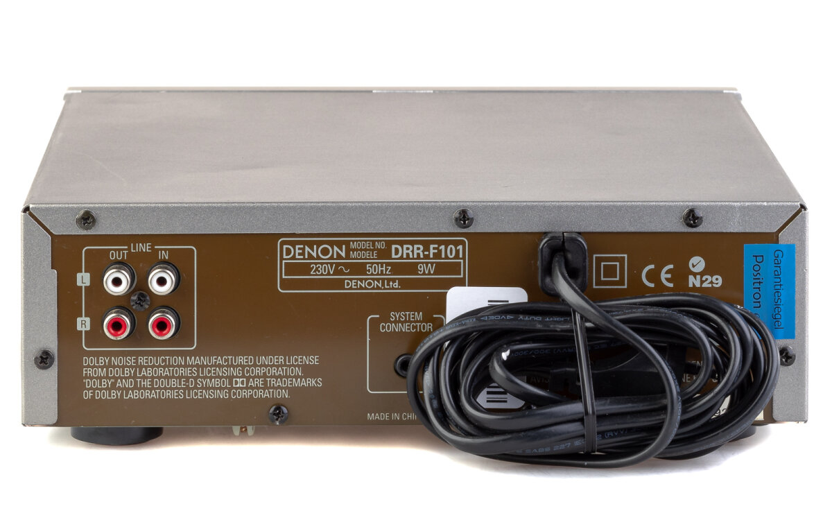 整備完動品】DENON カセットデッキ DRR-F101 美品 DENON DRR-F101
