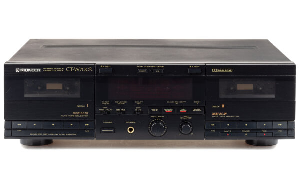 Pioneer CT-W700R double cassette deck