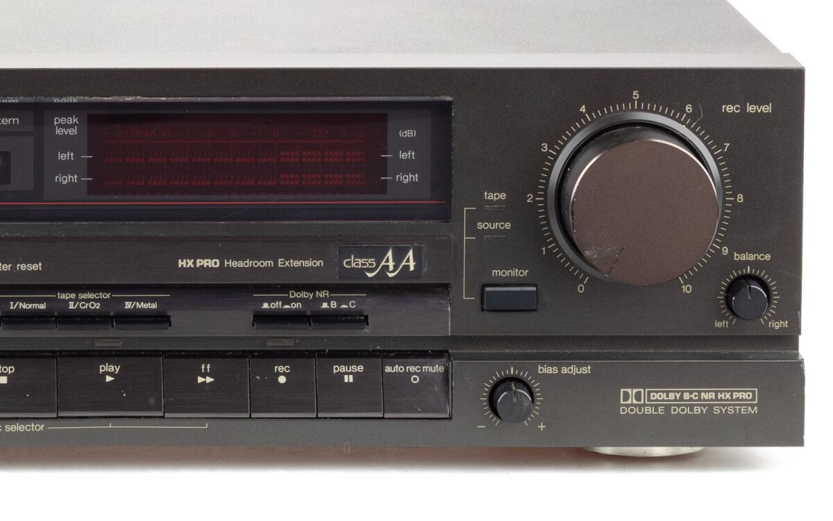 ラジオ・コンポ Technics 3HEAD RS-B705 Technics RS-B705 3-head cassette deck brown, 339,00 €
