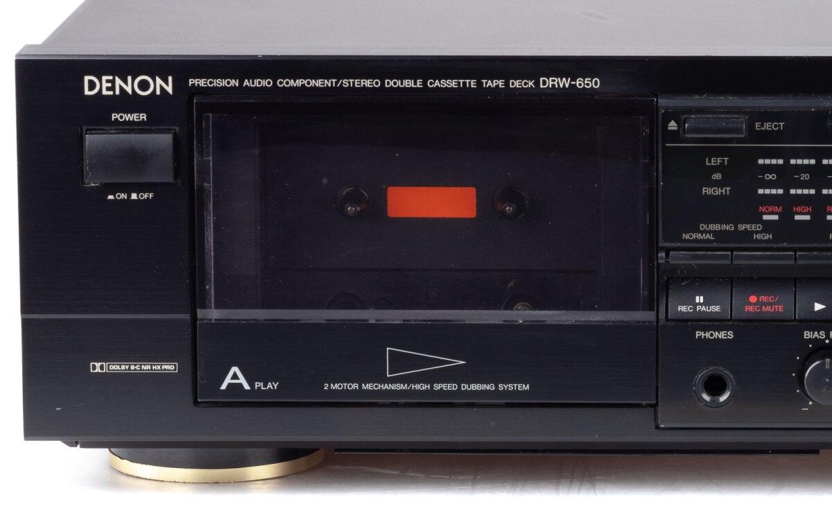 Denon R650 Denon DRW-650 Doppel Kassettendeck refurbished kaufen, 139,00