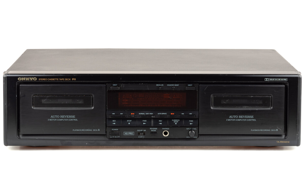 Onkyo Ta-RW4014 Double cassette deck, 189,00 €