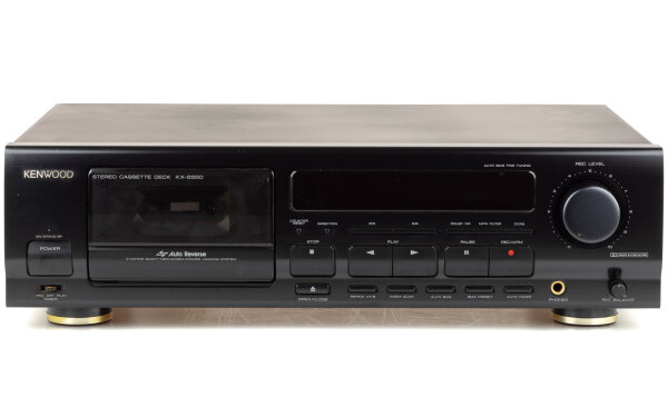 Kenwood KX-5550 Kassettenspieler & Recorder