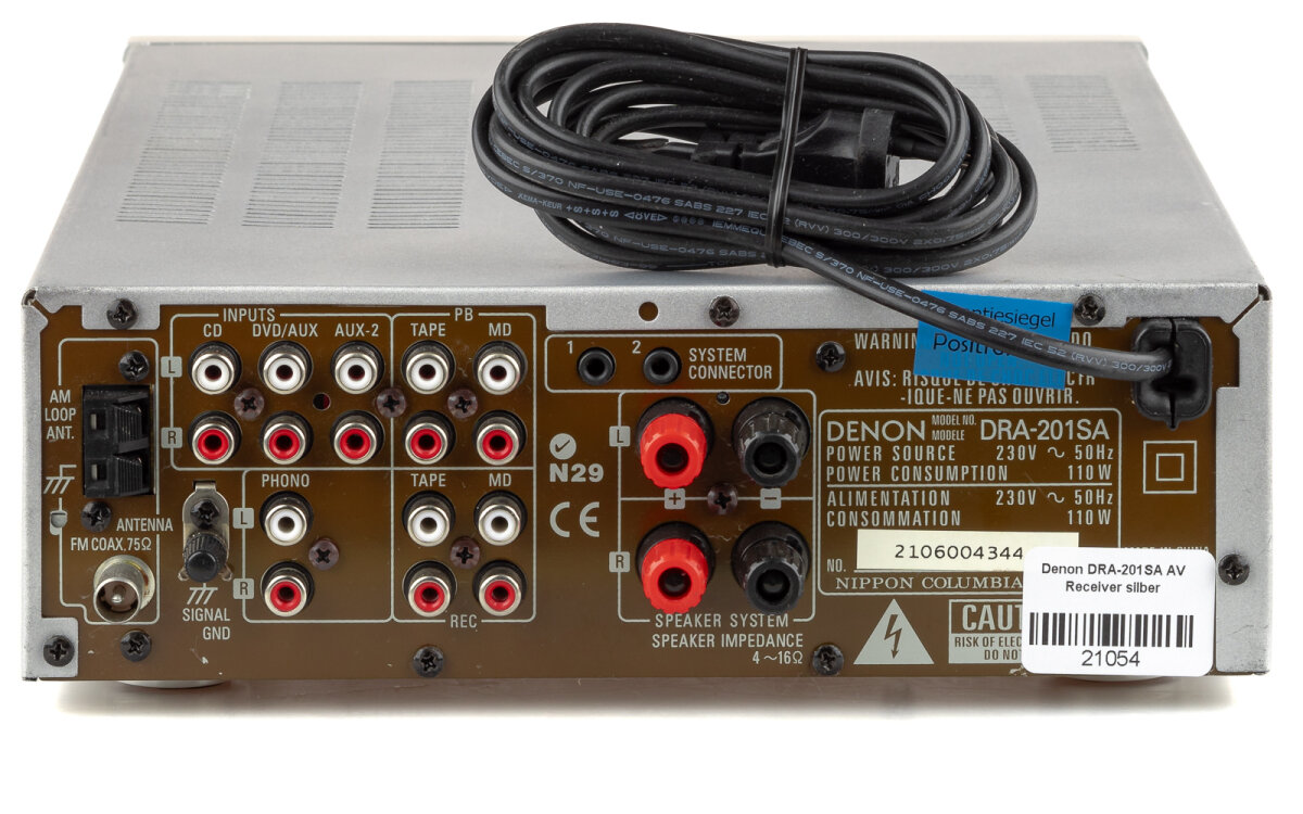Denon DRA-201SA Stereo Receiver wiederaufbereitet kaufen, 129,00 €
