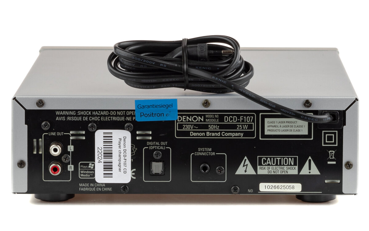 Buy Denon DCD-F107 CD player refurbished, 169,00 €
