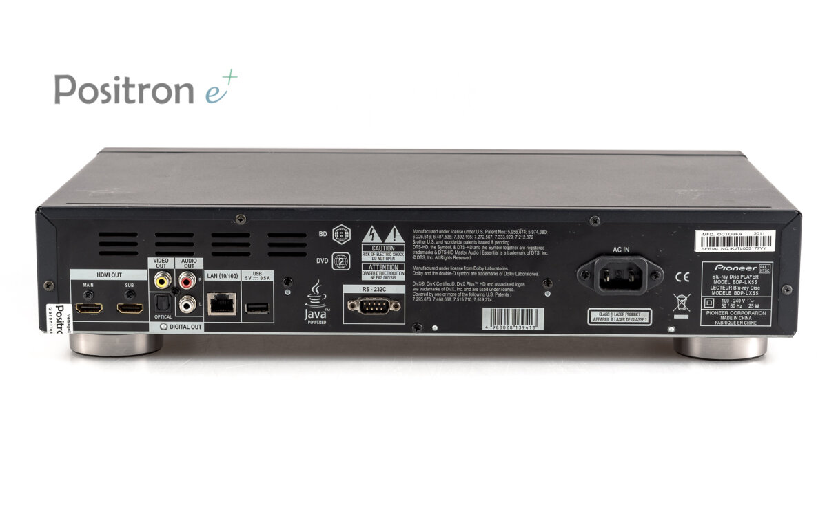 Buy Pioneer BDP-LX55 Bluray 3D DVD SACD player fully maintained