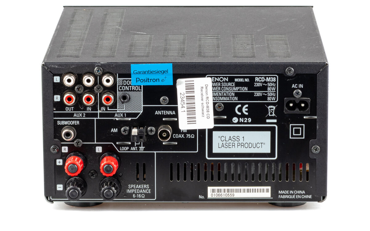 Buy denon RCD-M38 CD receiver, 189,00 €
