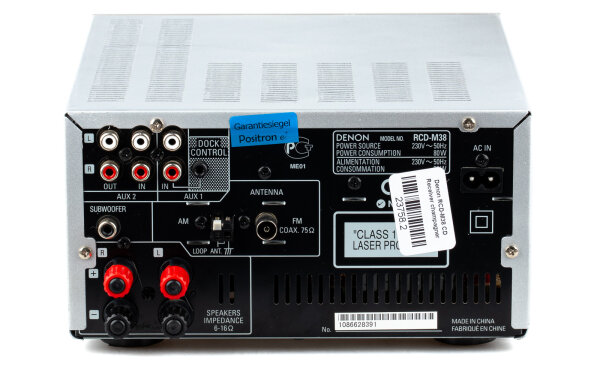 Buy denon rcd-m38 cd receiver refurbished, 199,00 €