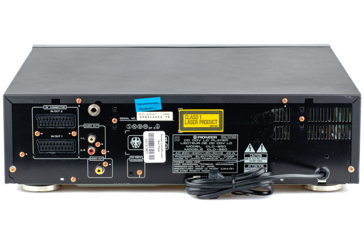 LaserDisc PIONEER値下げ pioneer-cld-950-laser-disc-
