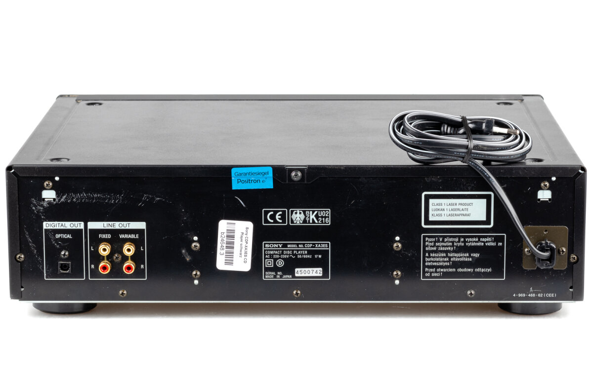 Buy Sony CDP-Xa3es CD Player completely waited, 329,00 €