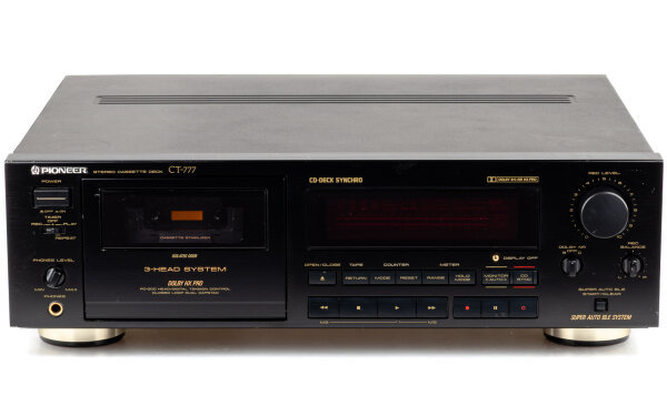 Pioneer CT-777 3-Kopf Kassettendeck