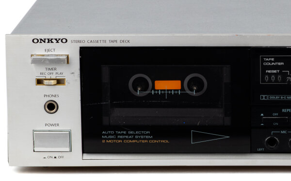 Kit Courroies Pour Lecteur Cassette Onkyo TA-6510 - Courroie Plate + Carrée, Remplacement Compatible
