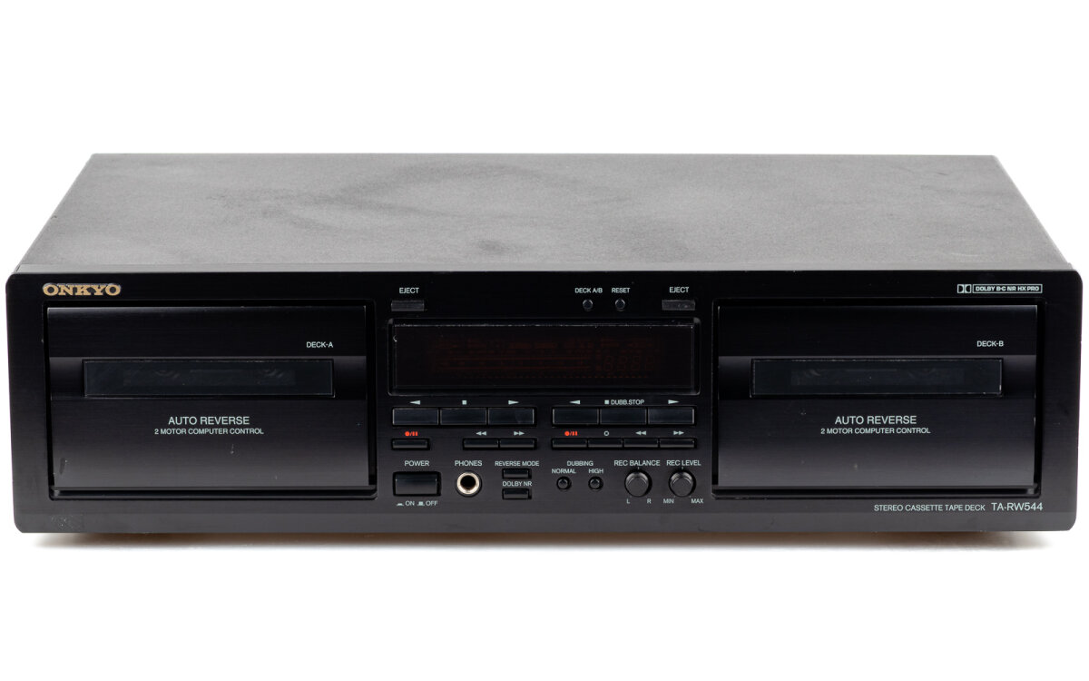 Buy Onkyo TA-RW544 Double Cassette Deck fully serviced, 239,00 €