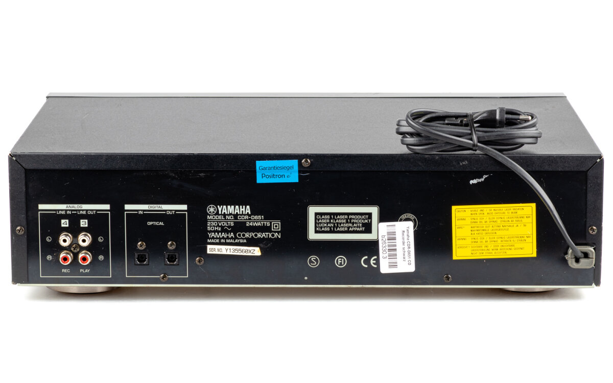 Yamaha CDR-D651 CD-Recorder wiederaufbereitet kaufen, 329,00 €