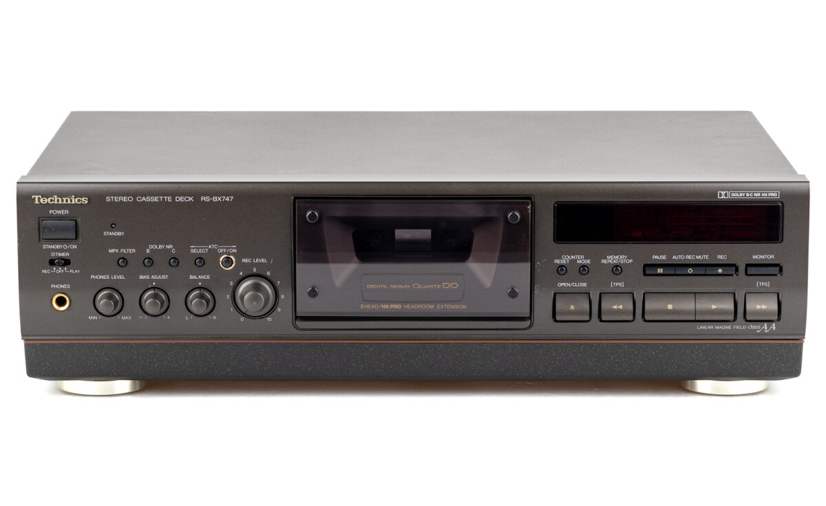 Technics RS-BX747 3-head cassette deck brown, 499,00 €