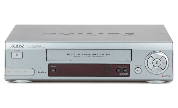 Philips VR617 VHS Video Recorder silver