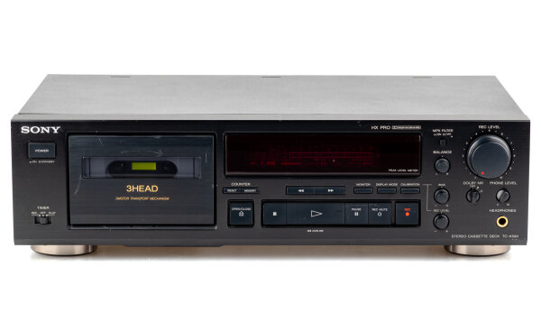 Sony TC-K590 Cassette Deck black