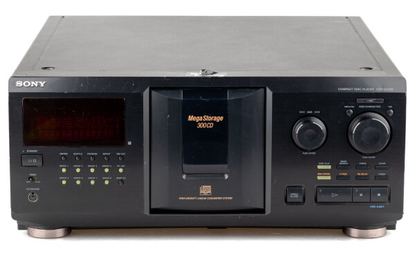 Sony CDP-CX355 CD Changer black