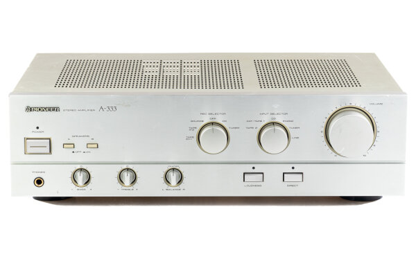 Pioneer A-333 Integrated Amplifier silver