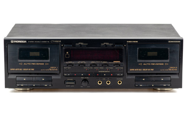 Pioneer CT-W851R Doppel Kassettendeck