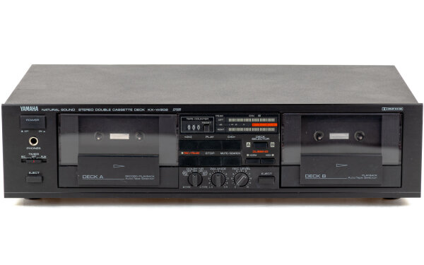 Yamaha KX-W202 Double Cassette Deck black