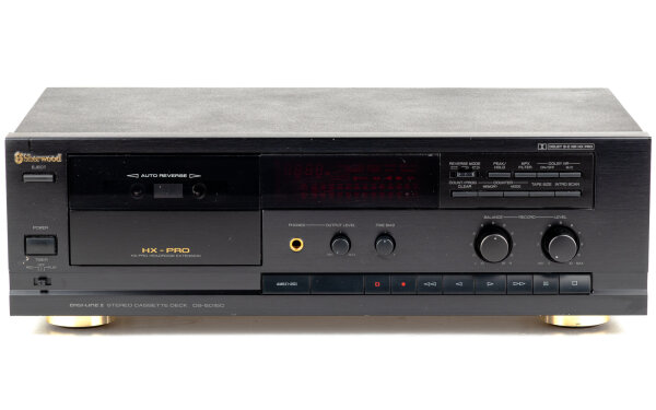 Sherwood DS-5015C Cassette Deck black
